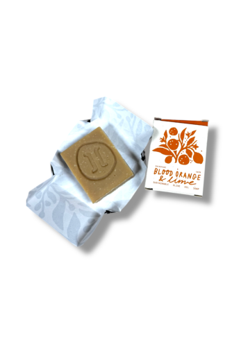Savon à l'huile d'olive, orange et au citron vert HELLEO 30 g