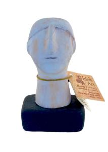 Tête figurine cycladique fait main IDOLS ART 17 cm