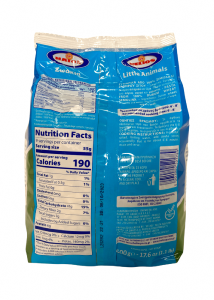 Pâtes en forme d'animaux HELIOS 500 g