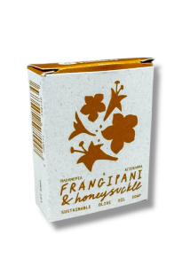 Savon à l'huile d'olive, frangipanier et chèvrefeuille HELLEO 30 g