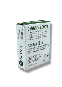 Savon à l'huile d'olive, verveine citronnée et sauge HELLEO 30 g