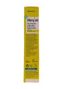 Allerg Aid - Crème à l'huile essentiel de l'arbre à thé et à l'aloe vera,anti-in