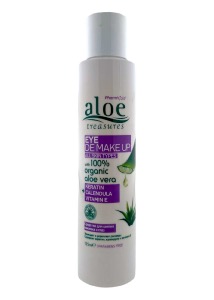 Dmaquillant pour les yeux  l'aloe vera BIO et  l'huile ALOE TREASURES 125 ml