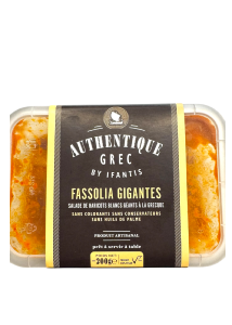 Fassolia gigantes "Haricots géants" à la grecque AUTHENTIQUE GREC BY IFANTIS 200 g