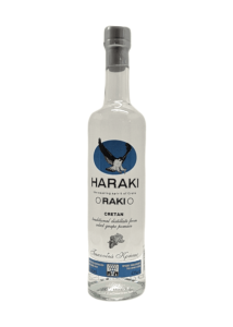 Raki de Crète HARAKI 500 ml bouteille ronde 40% vol