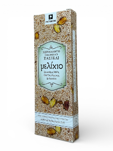 Barre de sésame "pasteli" au miel, pistache d’Aegina & cannelle PATRIKON 60 g