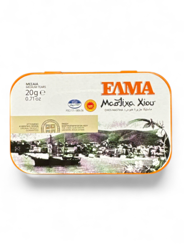 Mastiha pur de Chios ' Mastic' - larmes moyennes ELMA  20 g