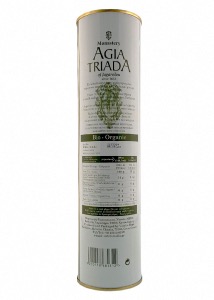 Huile d'olive vierge extra de Crète BIO - Monastère AGIA TRIADA 750 ml