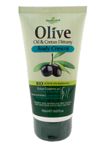 Crème corps à l'huile d'olive & Dictame HERBOLIVE 150 ml