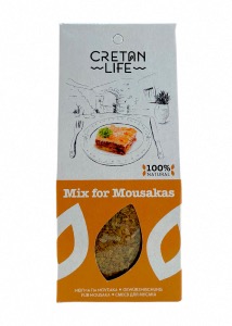 Mélange d'Epices grecs pour Moussaka CRETAN LIFE 50 g