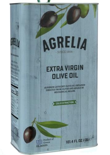 Huile d'olive AGRELIA extra vierge 3 litres DLC: 20.07.2022