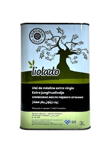 Huile d'olive vierge extra de Crète LIOLADO SAVOUIDAKIS en bidon 3 l