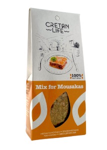 Mlange d'Epices grecs pour Moussaka CRETAN LIFE 50 g