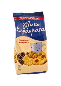 Assortiment de gaufrettes grecques pour le café 'Glikokerasmata' PAPADOPOULOU 330 g