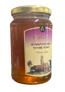 Miel de thym crétois TOPLOU 470 g