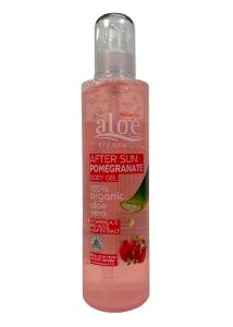 Gel Corps Après Soleil à la grenade et à l'aloe vera BIO ALOE TREASURES 250 ml