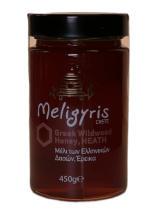 Miel forestier à la bruyère grec Meligyris 450 g