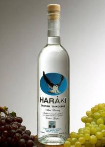 Raki de Crète HARAKI 500 ml bouteille ronde 40% vol