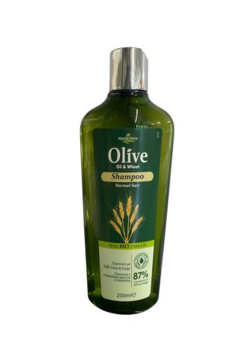 Shampooing à l'huile d'olive et au blé pour cheveux normaux HERBOLIVE 200 ml
