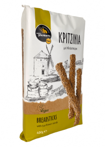Gressins Crétois aux graines de tournesol VEGAN TSATSAKIS 400 g