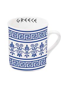 Mug en céramique motifs grecs traditionnels de Grèce ANCIENT GREECE