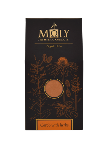 Cacao de caroube et herbes BIO - MOLY 200g