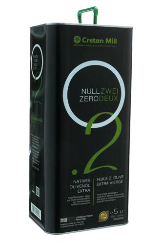 Huile d'olive ZEROTWO extra vierge 5 litres