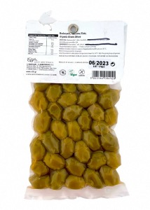 Olives grecques vertes BIO en sous vide PETROMILOS 250 g