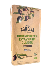 Huile d'olive extra vierge BIO AGRELIA en bidon de 3 l