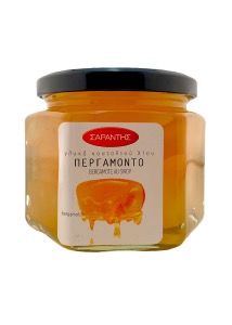 Bergamotes confites au sirop Sarantis 453 g