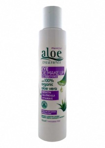 Démaquillant pour les yeux à l'aloe vera BIO et à l'huile ALOE TREASURES 125 ml