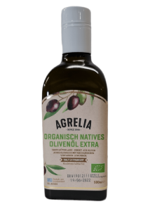 Huile d'olive extra vierge AGRELIA BIO 500 ml