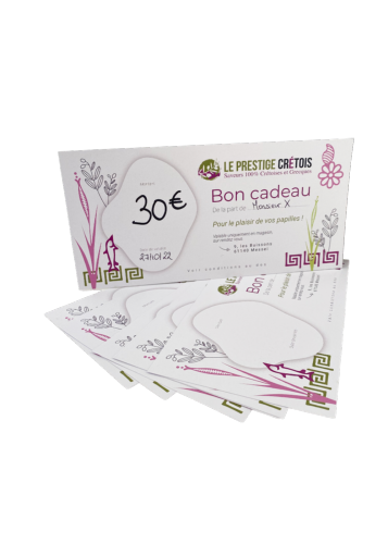 Bon cadeau - Le Prestige Crétois