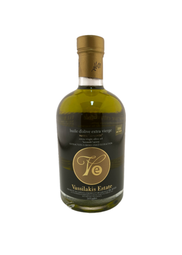 Huile d'olive extra vierge Premium en bouteille VASSILAKIS ESTATE 500ml