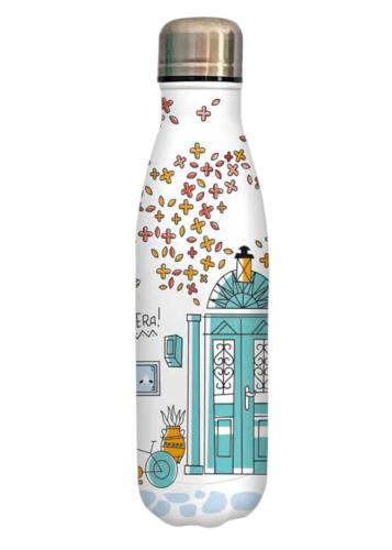 Bouteille isotherme grecque motif kafeneio ANCIENT GREECE