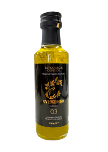 Huile d'olive EVLOGIMENO AOP MYLOPOTAMOS 0,3 acidité bouteille 100 ml