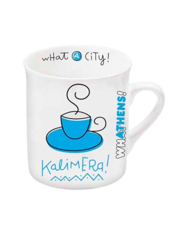 Mug céramique Athènes Kalimera AWHAT A BRAND