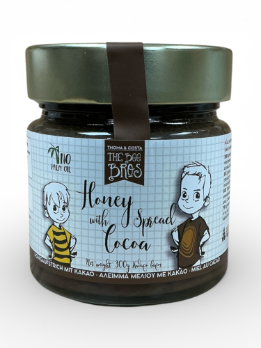 Pâte à tartiner au miel et cacao THE BEE BROS 300 g