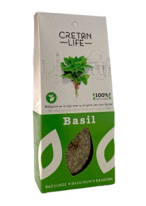 Basilic grec en sachet CRETAN LIFE 40 g