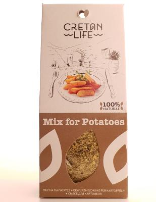 Mélange d’épices grecs pour Patates CRETAN LIFE 50 g