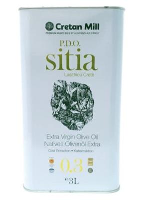 Huile d'olive extra vierge IGP SITIA 0.3 acidité 3 l bidon