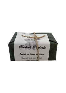 Savon de toilette surgras Patchouli-Patchoula enrichi au Beurre de Karité A FLORE & SENS 100 g