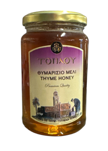 Miel de thym crétois TOPLOU 470 g