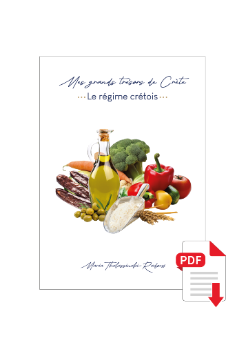 Les Grands Trésors de Crète : Le Régime Crétois en 15 Recettes en PDF