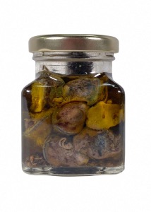 Escargots à l'huile d'olive crétoise au thym et au citron