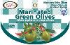 Olives vertes marinées au thym, paprika doux et herbes aromatiques de Crète 250