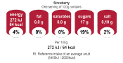 Préparation pour gelée parfumée à la fraise JOTIS 200 g (2 sachets de 100 g)