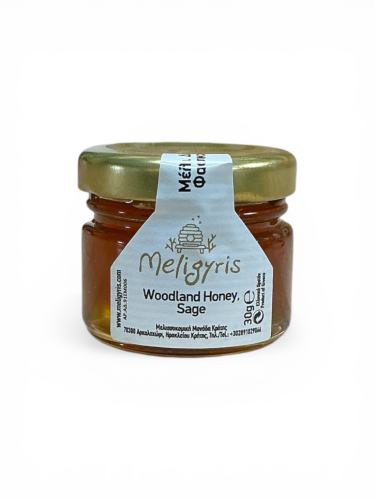 Miel de la forêt et de la sauge MELIGYRIS pour Box "Boîtes Cadeaux" 30 g