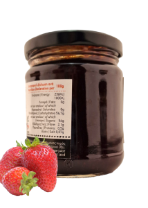 Confiture de fraises au moût de raisin GOUMENISSES 220 g