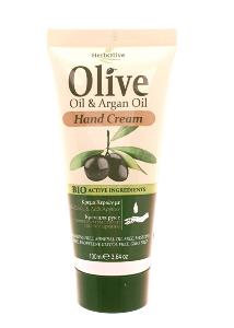 Crème mains à l'huile d'olive et huile d'argan herbOlive 100 ml